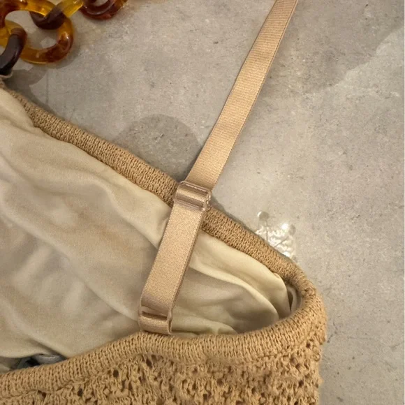 Boston Proper Beige Maxi Knit Dress | XS - Picture 6 of 9